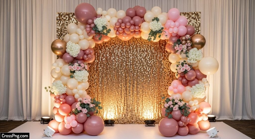 Balloon background decoration image 2