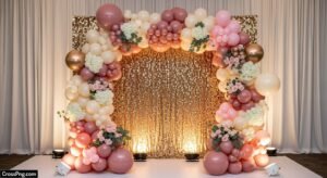 Balloon background decoration image 2