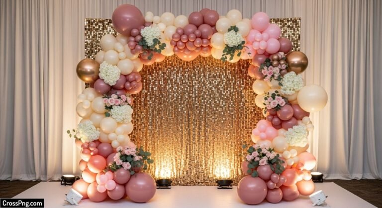 Balloon background decoration image 2