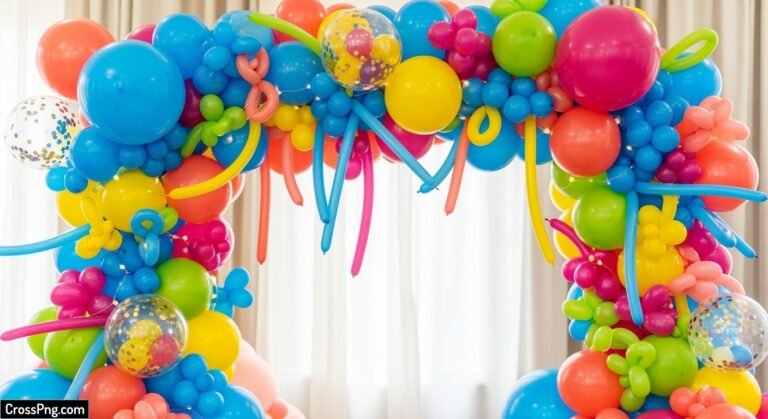 Balloon decoration background image 2