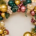 Balloon decoration background image