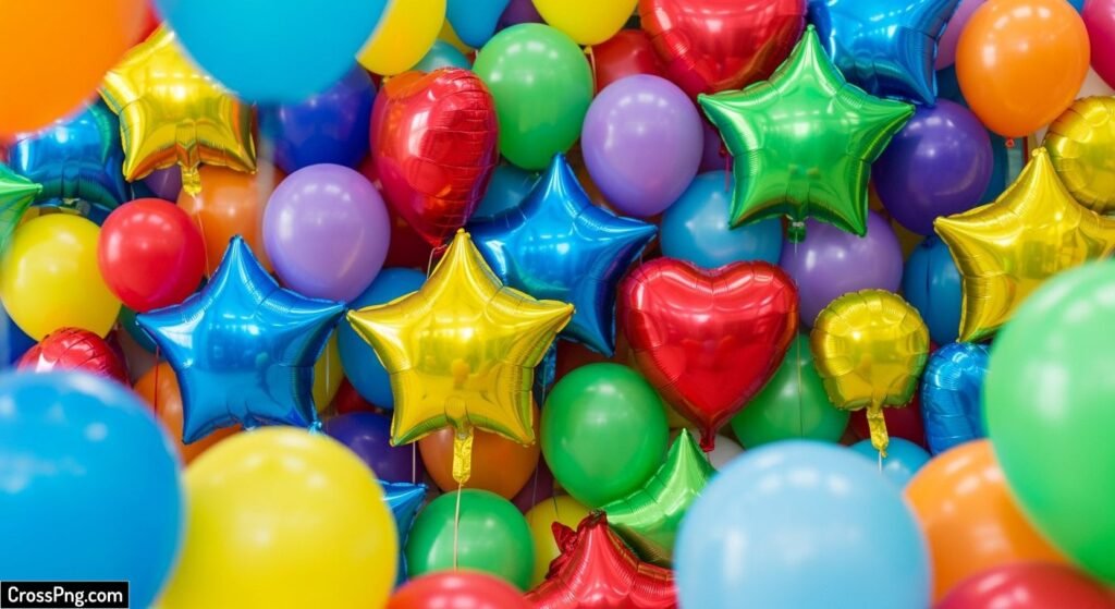 Balloons background hd image
