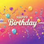 Banner background happy birthday image
