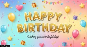 Banner background happy birthday image 2