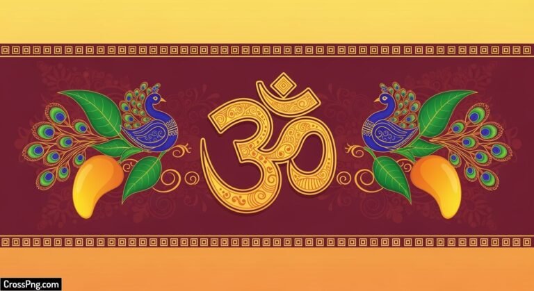Banner background marathi image