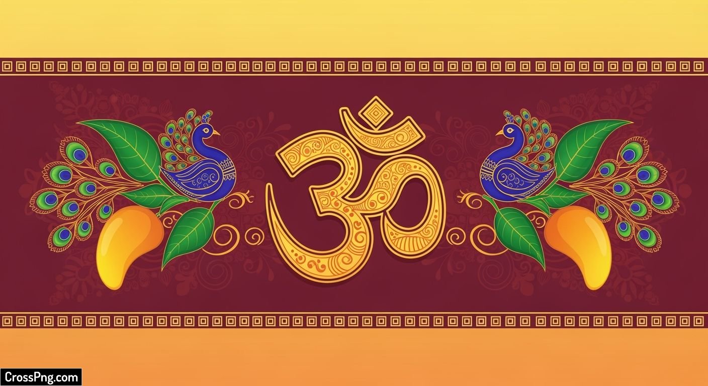 Banner background marathi image