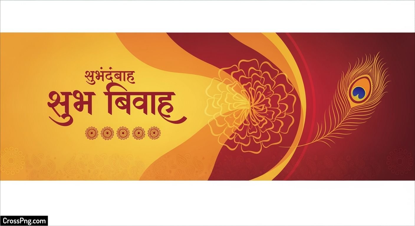 Banner background marathi image