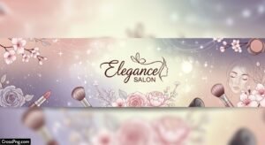 Banner beauty parlour background image
