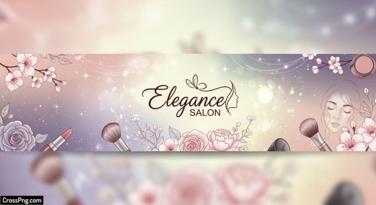 Banner beauty parlour background image
