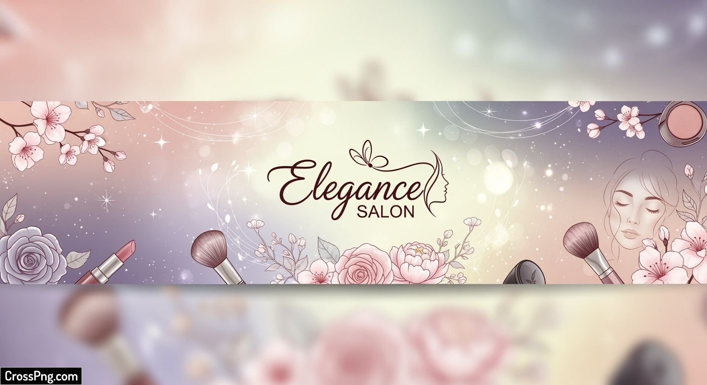 Banner beauty parlour background image