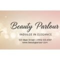 Banner beauty parlour background
