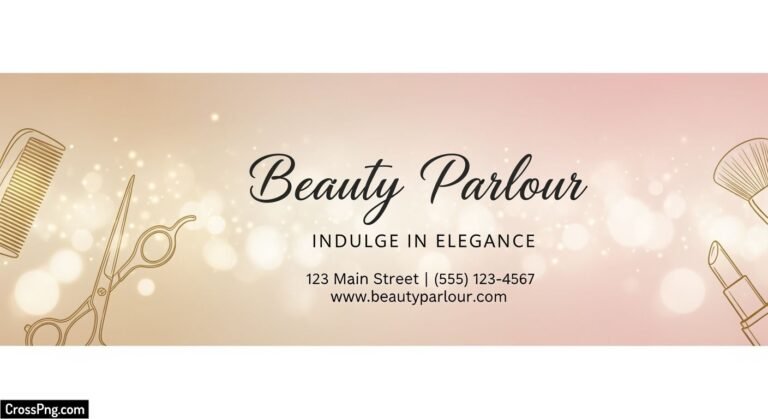 Banner beauty parlour background image 3