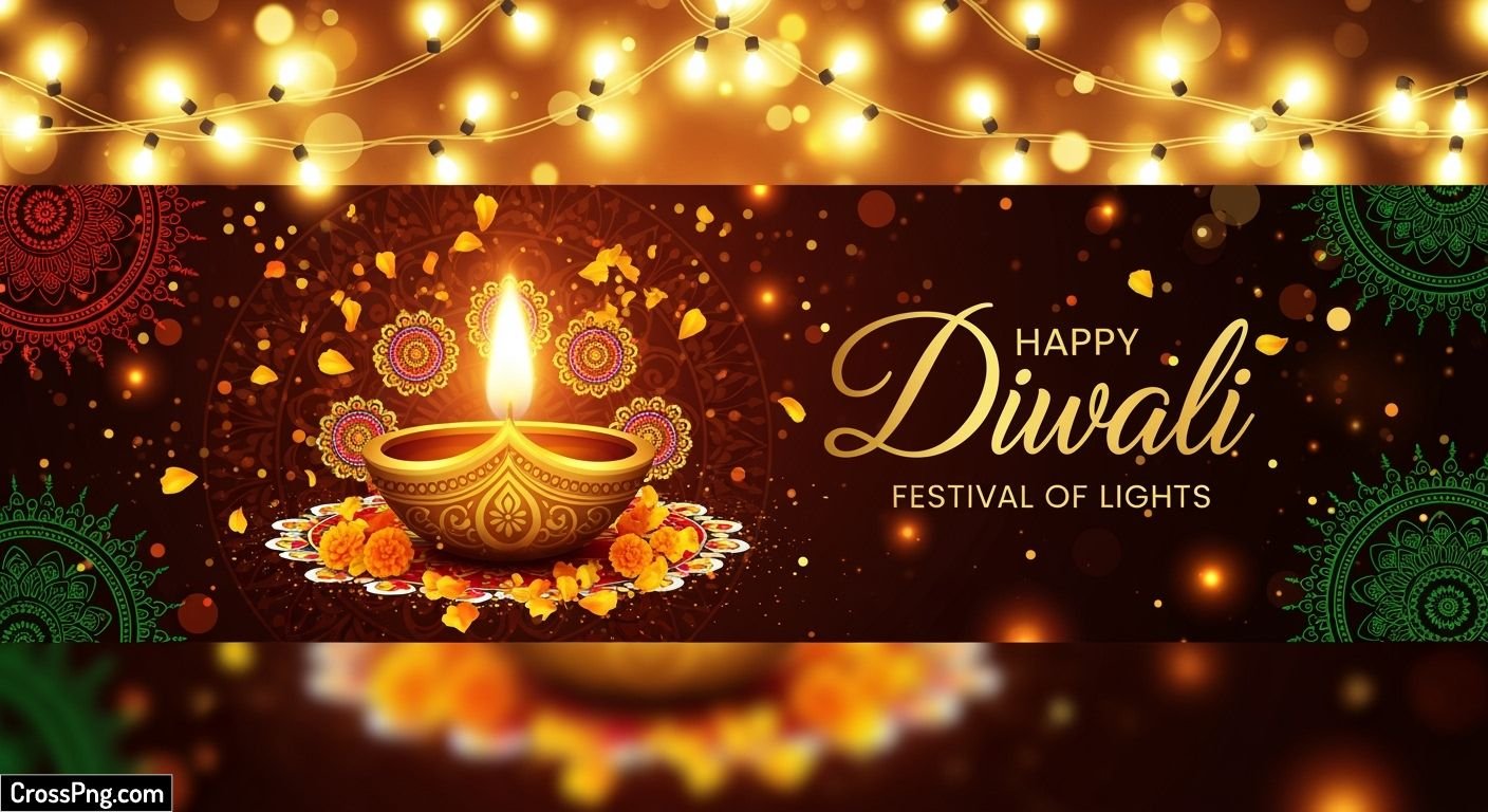 Banner diwali background hd image 2