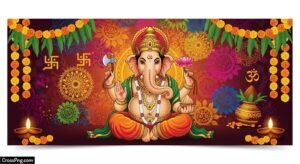 Banner ganpati background image