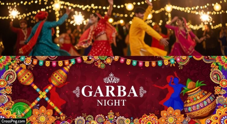 Banner garba background image 3