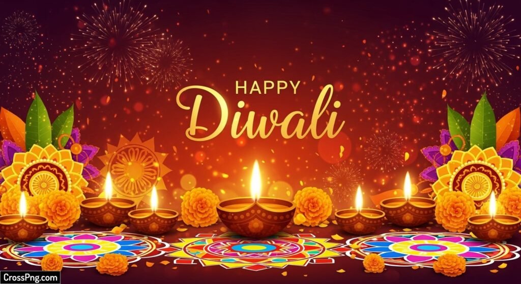 Banner high resolution diwali background hd image