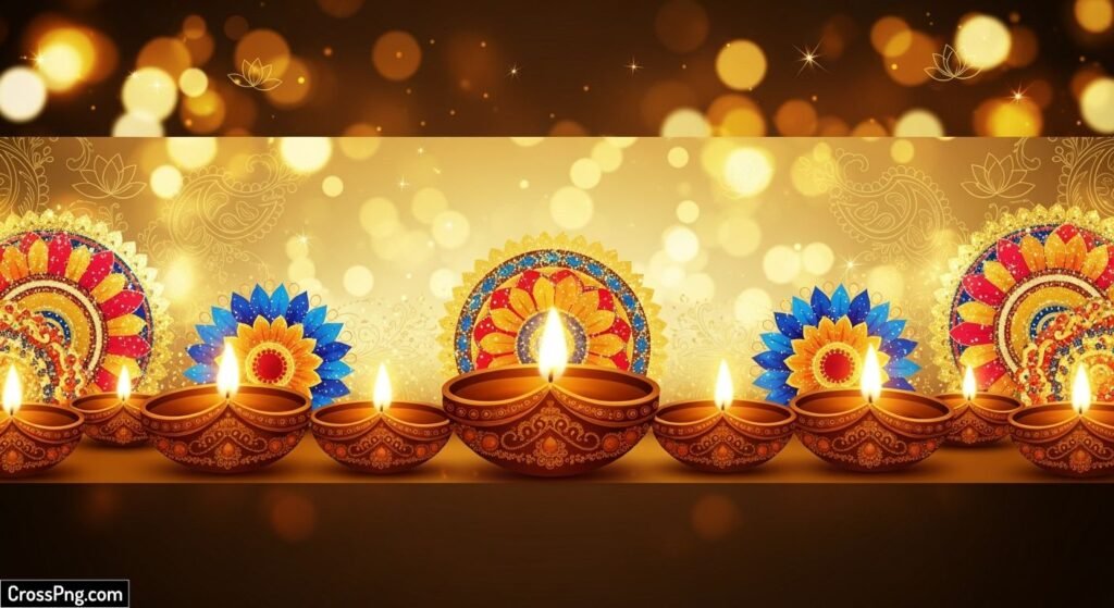 Banner high resolution diwali background hd image 2