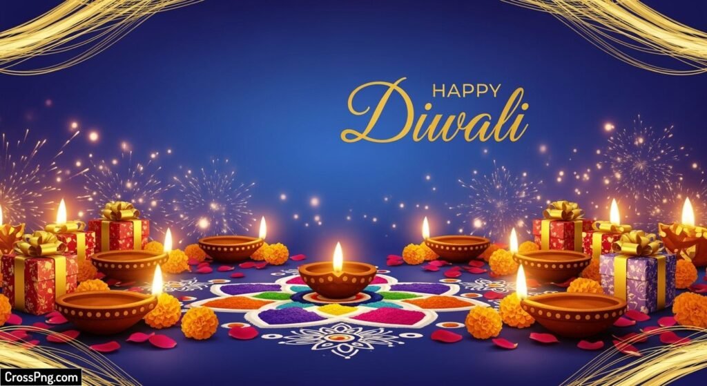 Banner high resolution diwali background hd image 3