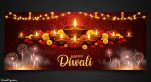 Banner high resolution diwali background hd image
