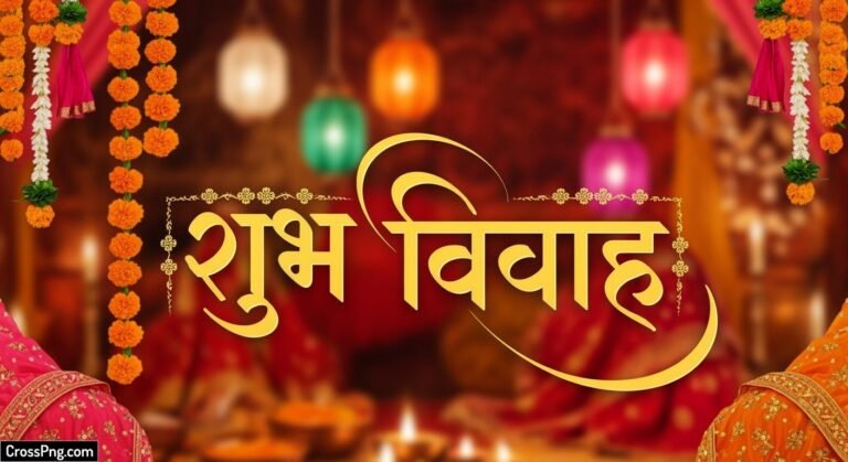 Banner shubh vivah background hd image
