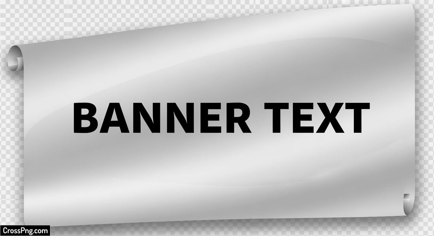 Banner text background png image
