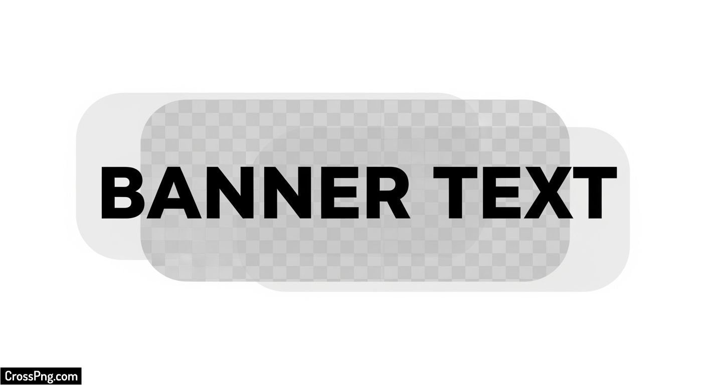 Banner text background png image 2