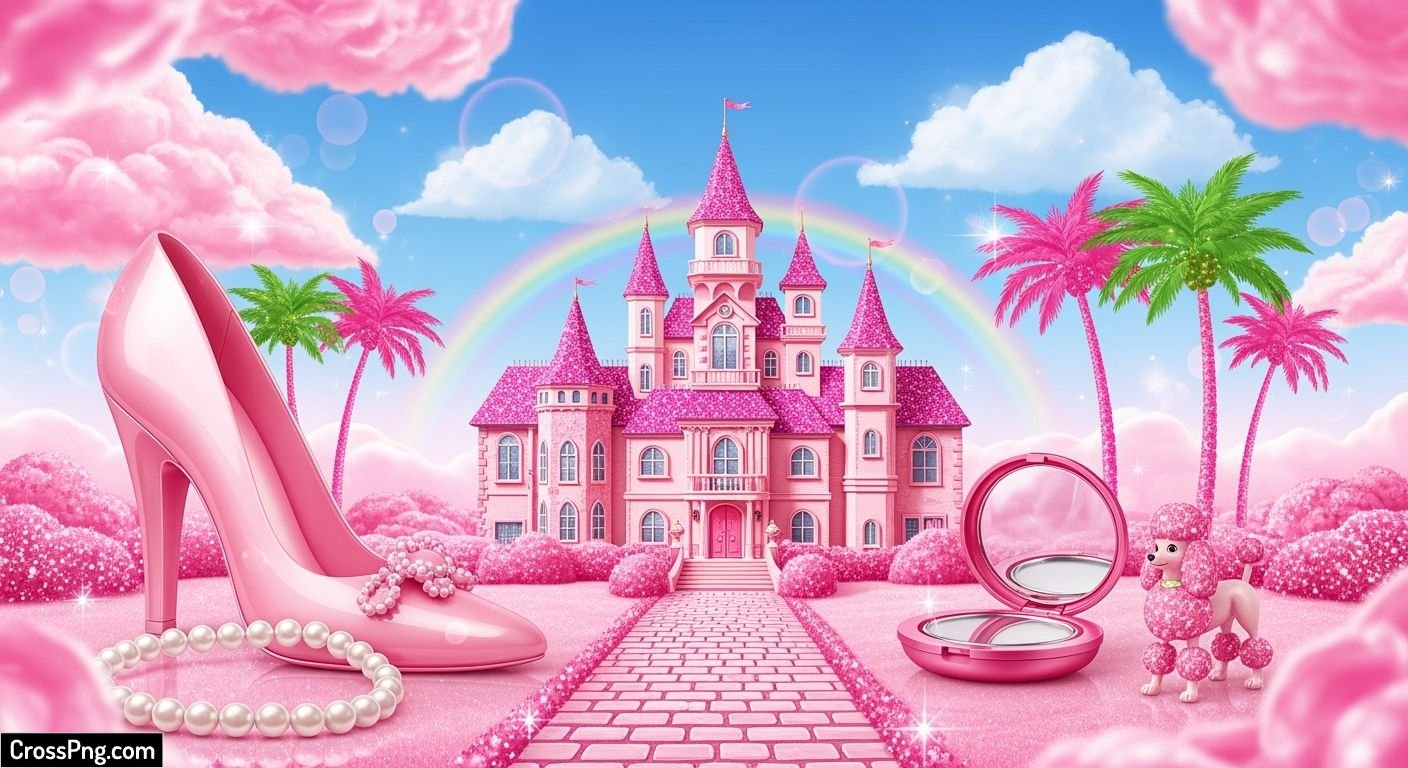 Barbie background image 6