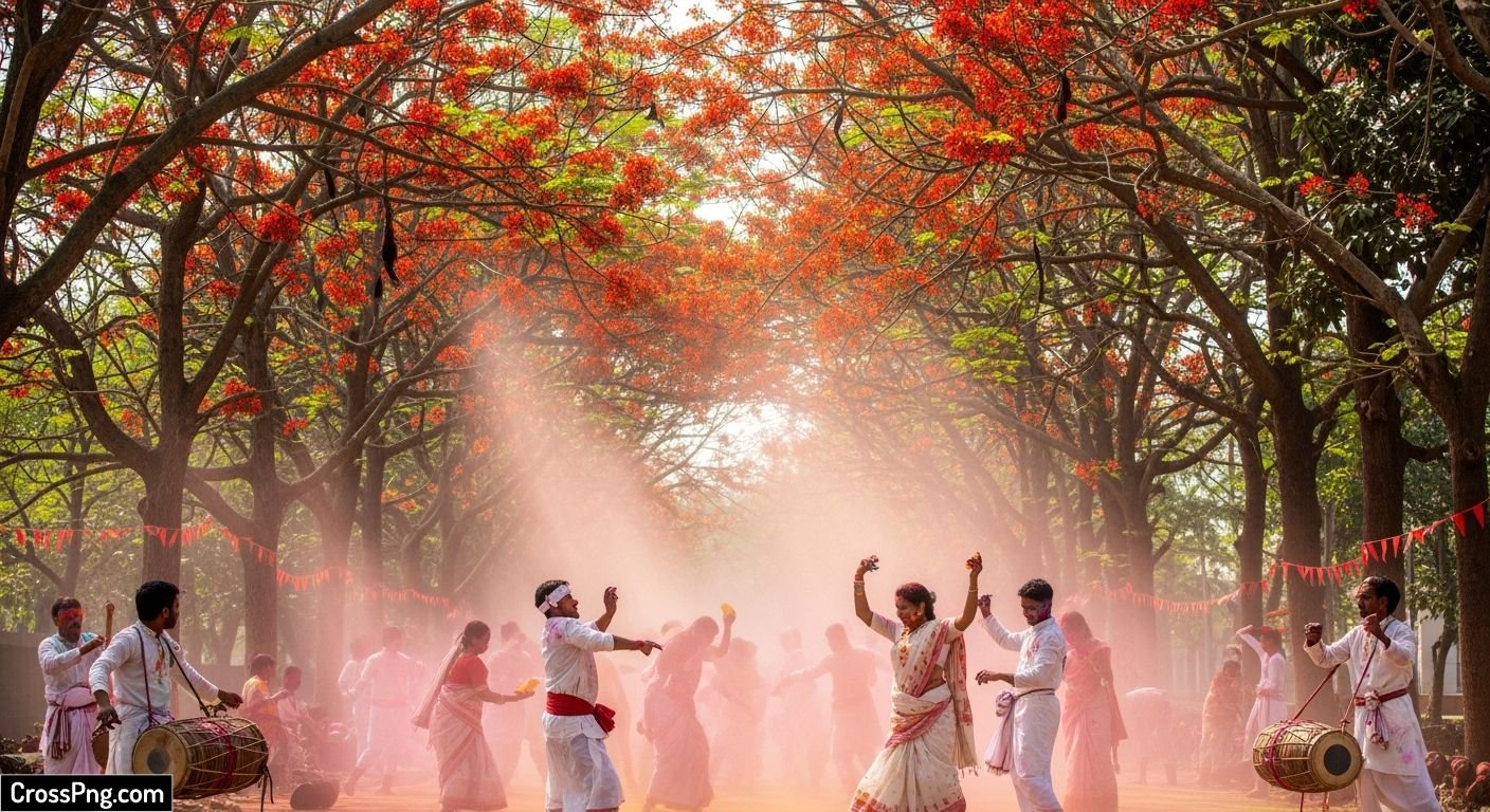 Basanta utsav background image