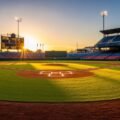Baseball background for