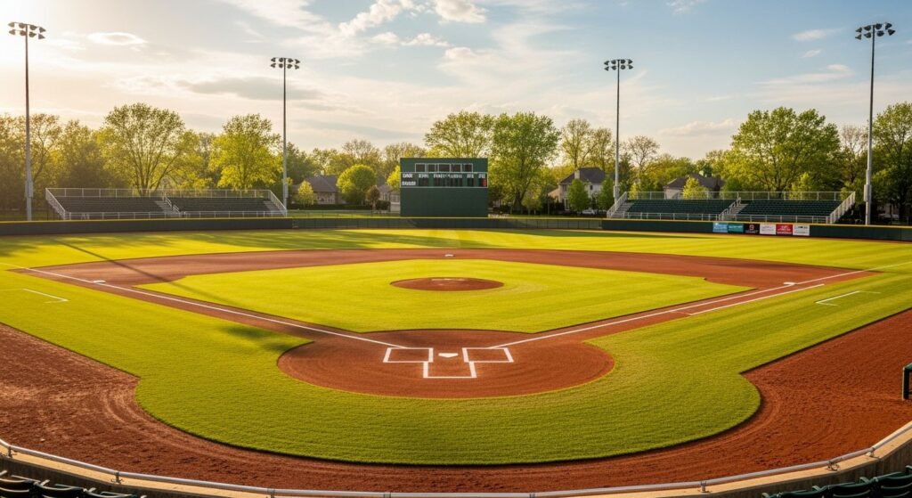 Baseball field background image 3