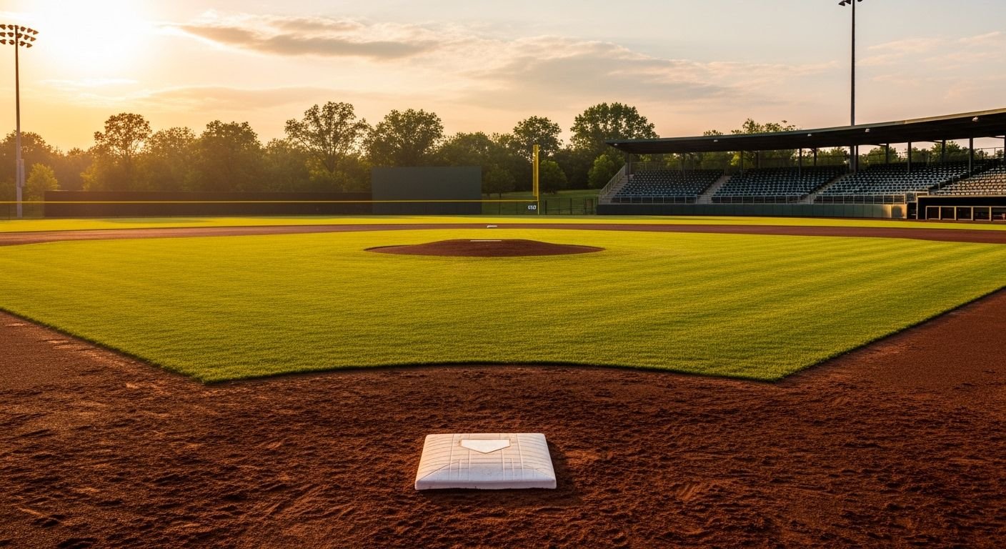 Baseball field background image