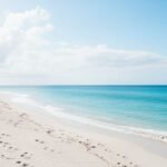 Beach background for editing image