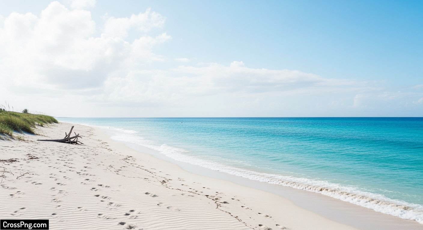 Beach background for editing image