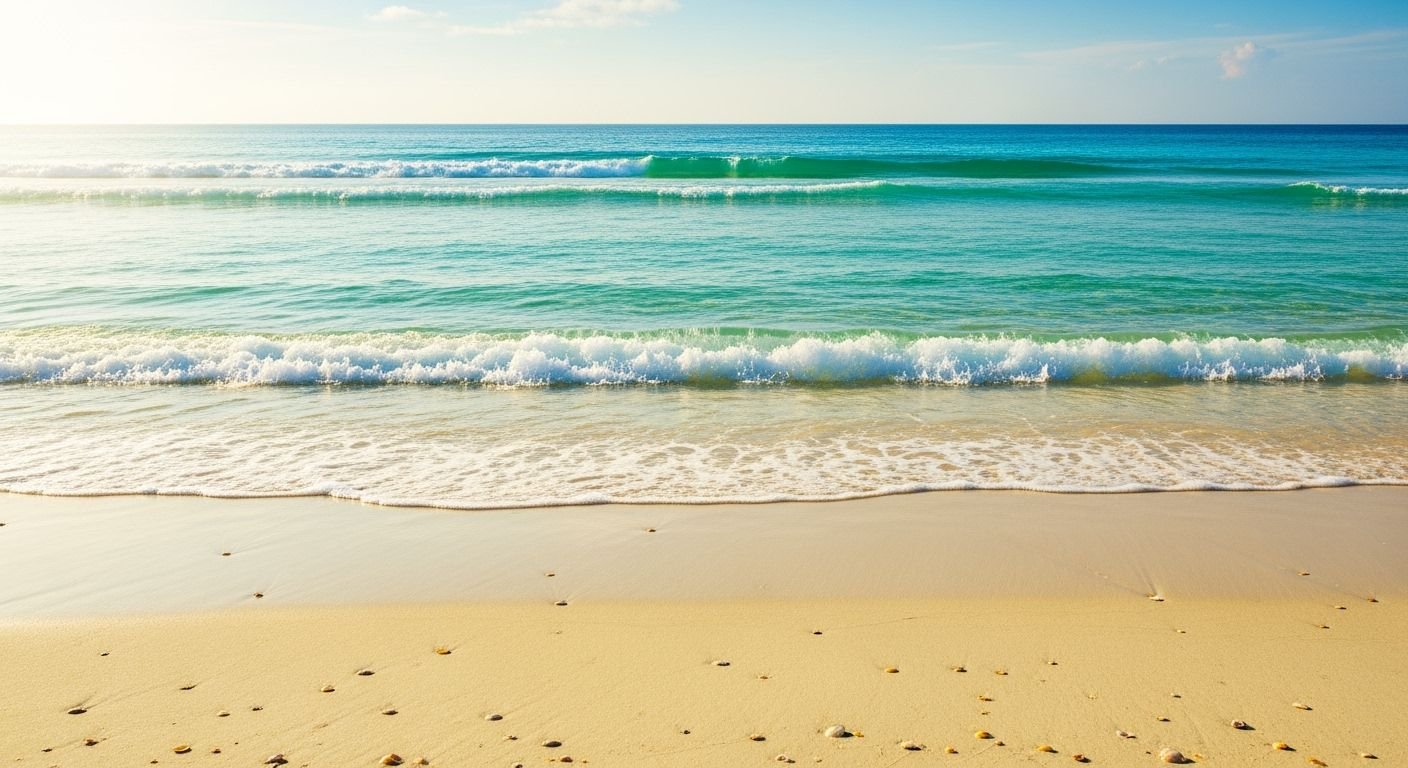 Beach background for phone image 2