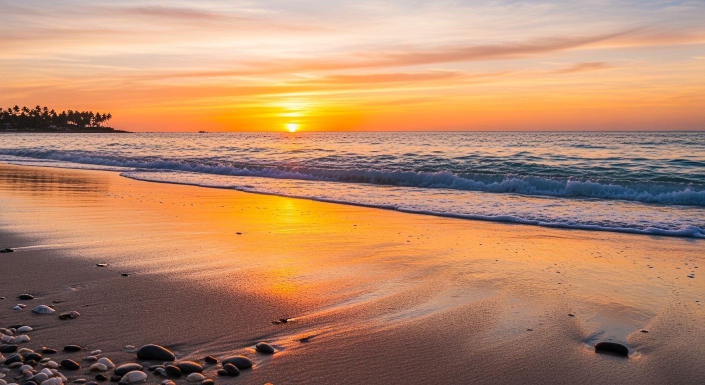 Beach background for phone image 4