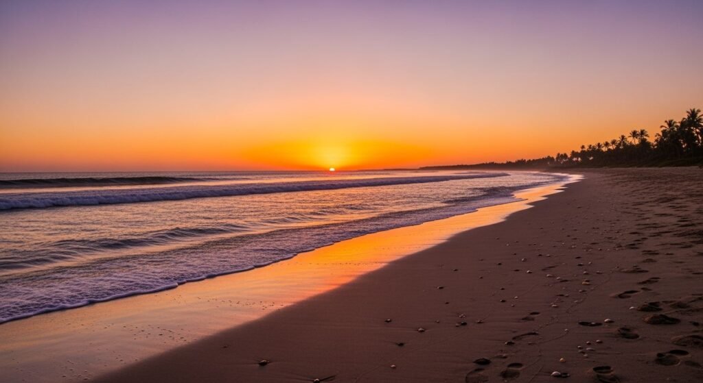 Beach background image