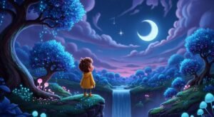 Beautiful dreamy cartoon pixar dark image 4