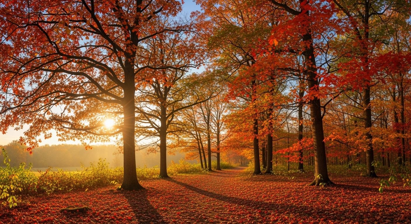 Beautiful fall background image 2