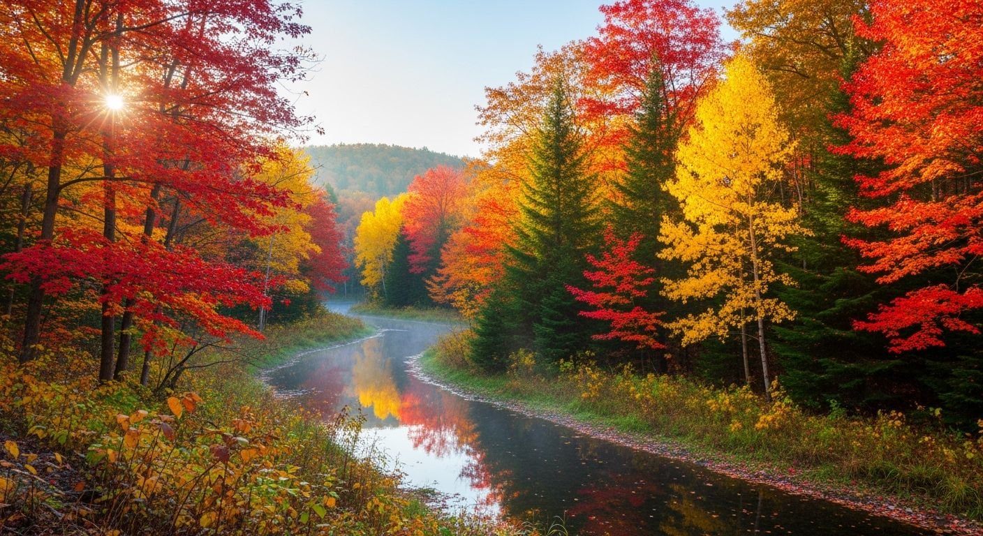 Beautiful fall background image 3