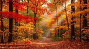 Beautiful fall background image