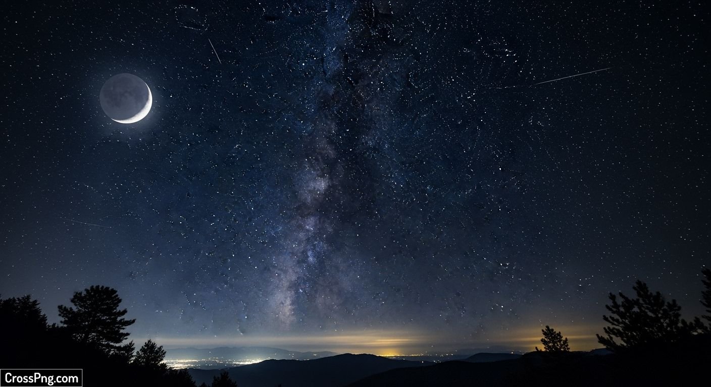 Beautiful night background image 6