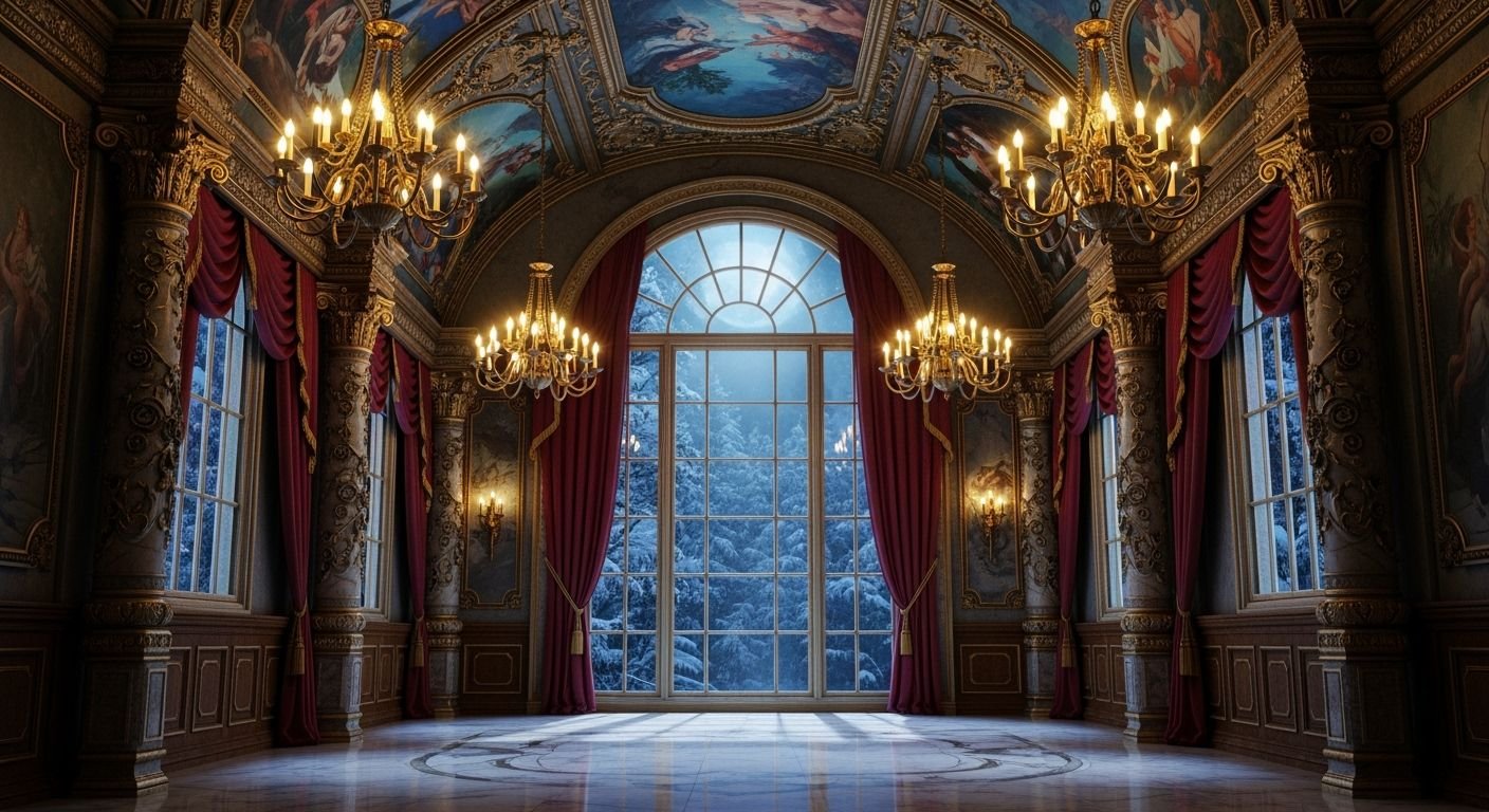 Beauty and the beast background image 2