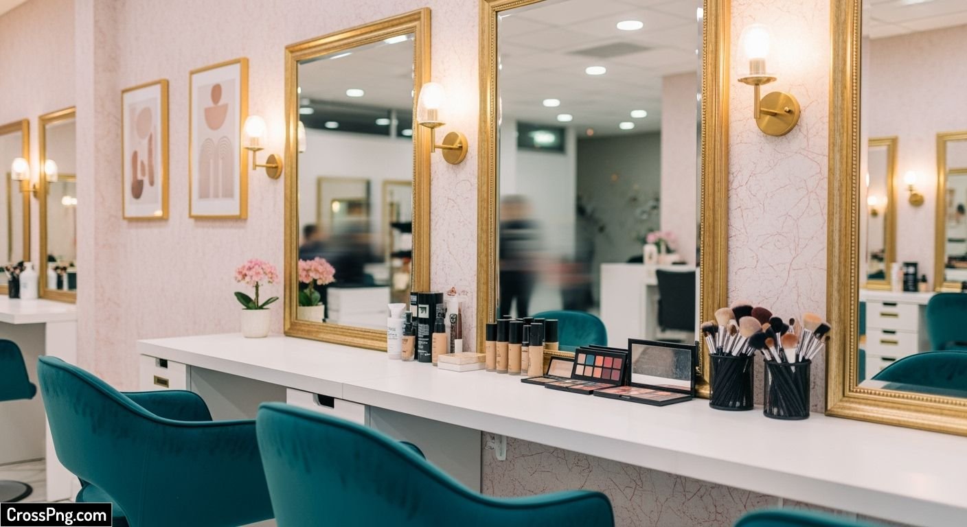 Beauty parlour background hd image 3