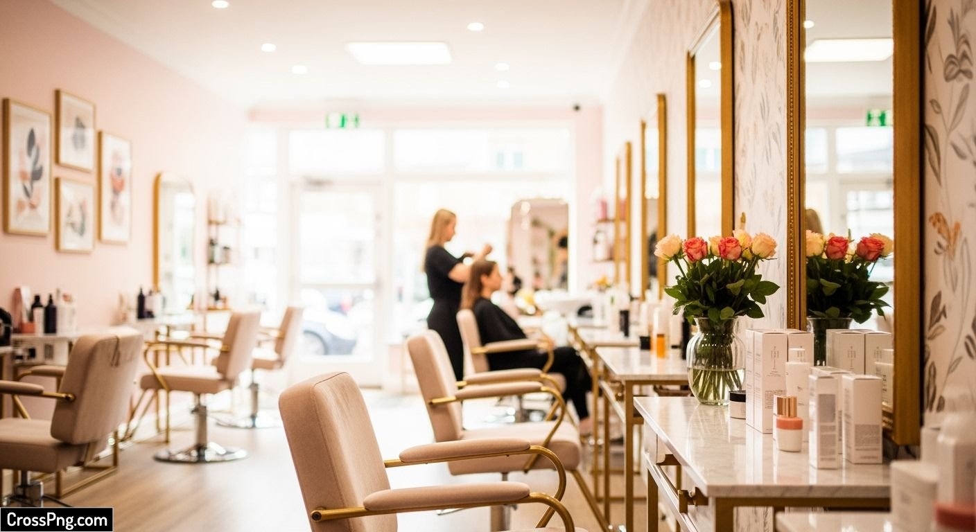 Beauty parlour background image 3