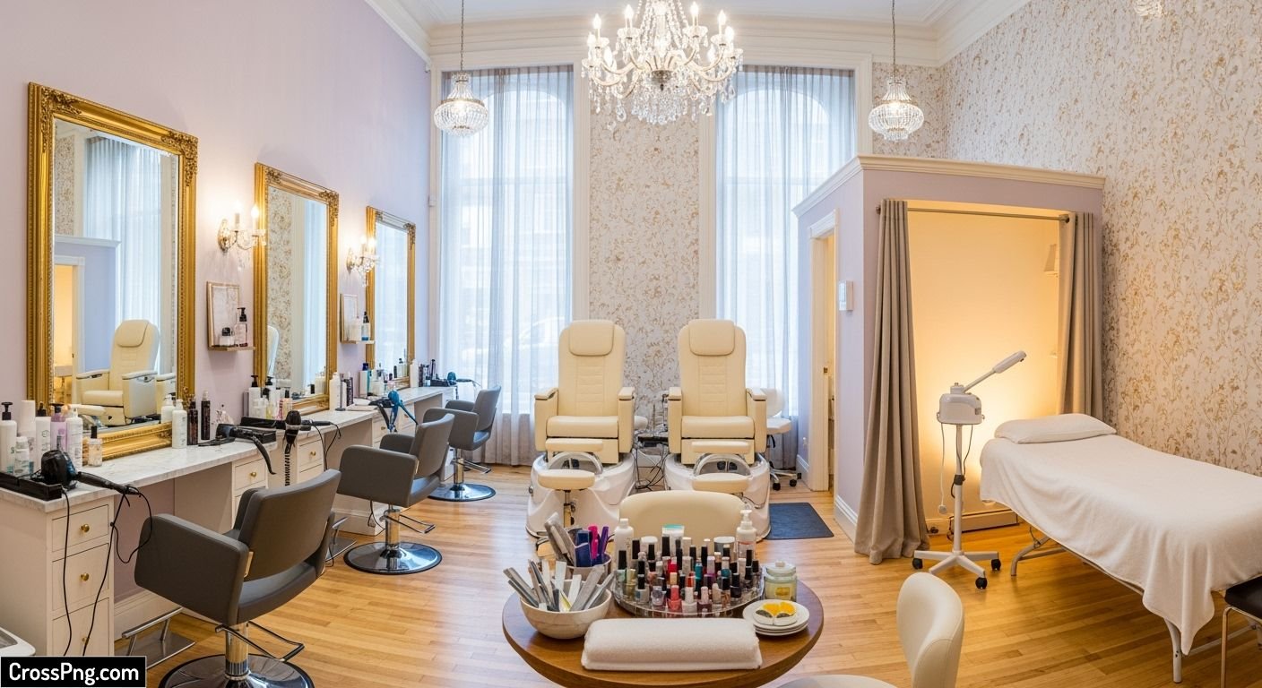 Beauty parlour background images image 2