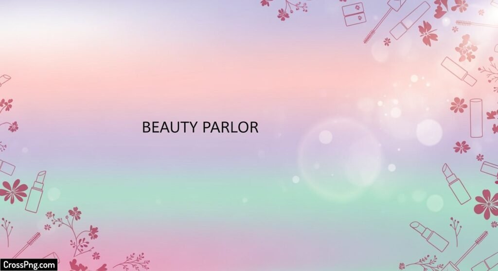 Beauty parlour banner background image 3