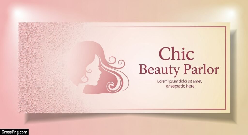 Beauty parlour banner background image 4