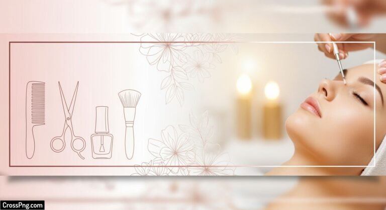 Beauty parlour banner background image 7