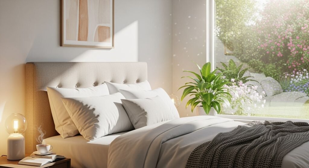 Bed background image