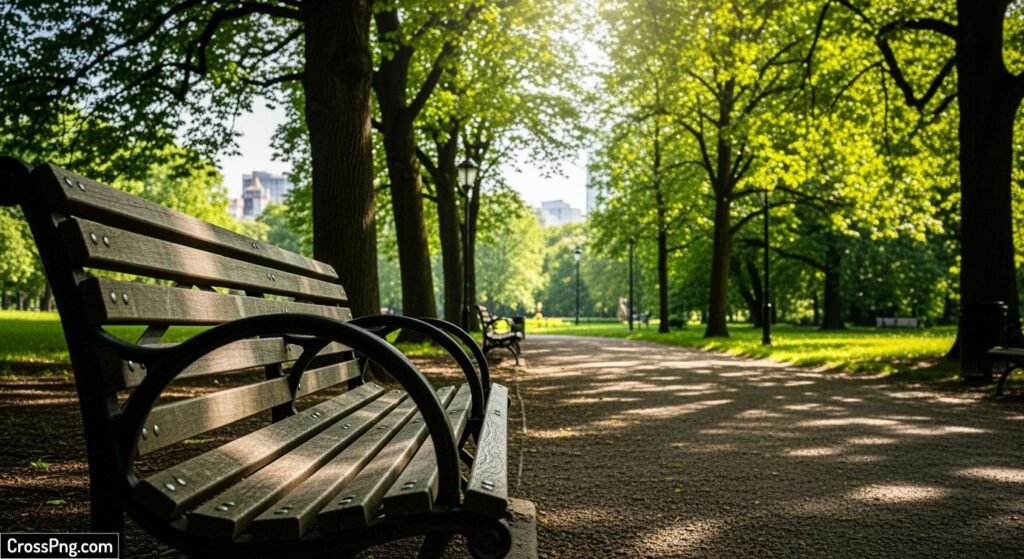 Bench background image